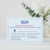 Mariage RSVP pour la collection d'états (Debout devant)