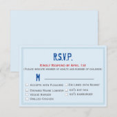 Mariage RSVP pour la collection d'états (Devant / Derrière)