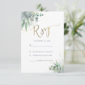 mariage RSVP vert (Debout devant)