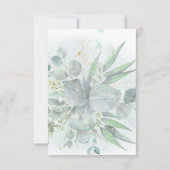 mariage RSVP vert (Dos)