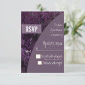 mariage RSVP vintage Oak Tree (Debout devant)