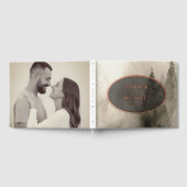 Mariage Rustique Aquarelle Inviter Modèle photo (Complet)