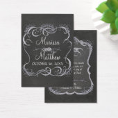 Mariage rustique de la feuille typographique (Bureau)