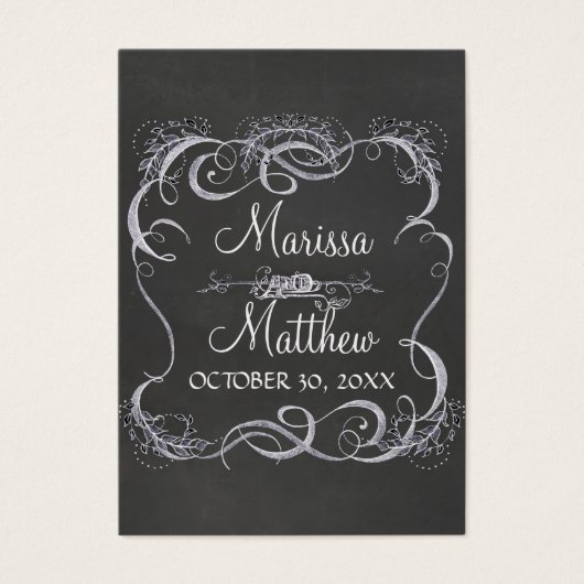 Mariage rustique de la feuille typographique (Devant)