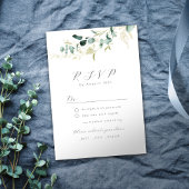 Mariage rustique d'eucalyptus boho de verdure RSVP