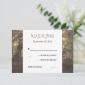 Mariage rustique en bois RSVP (Debout devant)