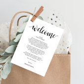 Mariage rustique moderne accueil et carte d'Itinér
