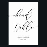 Mariage Rustique moderne Table Numéro de tête Tabl<br><div class="desc">ALBA ・ Ce charmant numéro de table en noir et blanc est fabuleux pour les mariages modernes et romantiques. La collection est à mi-chemin entre simplicité, élégance et passion véhiculée par la magnifique calligraphie de scénario dans un style contemporain. Imprimée sur papier Kraft, cette collection est également idéale pour les...</div>