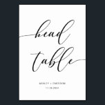 Mariage Rustique moderne Table Numéro de tête Tabl<br><div class="desc">ALBA ・ Ce charmant numéro de table en noir et blanc est fabuleux pour les mariages modernes et romantiques. La collection est à mi-chemin entre simplicité, élégance et passion véhiculée par la magnifique calligraphie de scénario dans un style contemporain. Imprimée sur papier Kraft, cette collection est également idéale pour les...</div>