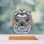Mariage rustique patriotique dans une grange (Neutre)