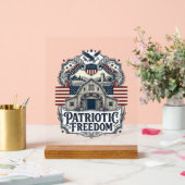 Mariage rustique patriotique dans une grange (Mariage)