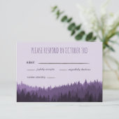 Mariage rustique RSVP dans les montagnes (Debout devant)