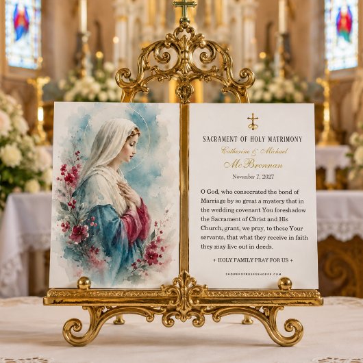 Mariage sacré de la mère bienheureuse Marian