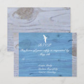 Mariage Seagull/Nautique RSVP (Devant / Derrière)