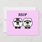 Mariage Sheep RSVP (Devant)