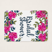 Mariage Shower Roses Vintage (Dos)