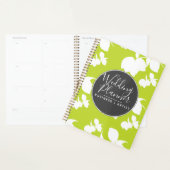 Mariage Silhouette Citron Vert Moderne (Devant avec enveloppe)