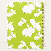 Mariage Silhouette Citron Vert Moderne (Dos)