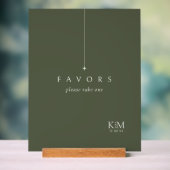 Mariage Simple Chic Favors Moss Green ID1046 (Neutre)