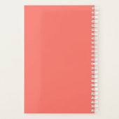 Mariage simple corail et blanc sur mesure (Dos)