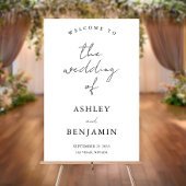 Mariage simple et élégant Accueil