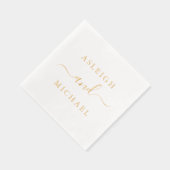 Mariage simple et élégant de noms de couple (Droite)