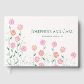 Mariage Simple et Mignon avec Fleurs Champêtres (Recto)