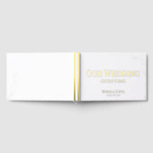 Mariage simple Foliage blanc or (Complet)