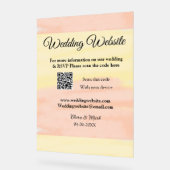 Mariage site web ajouter Q R code scanner ajouter  (Angle)