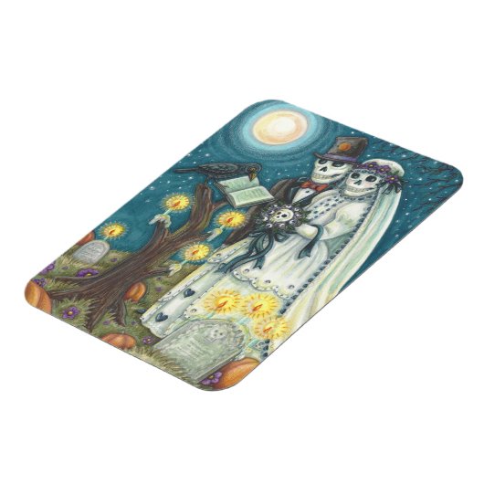 Mariage SKELETON DANS LE Rectangle DE MAGNET DU CE (Côté Gauche)