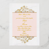 Mariage Softness Mariage Foil Invitations (Recto)