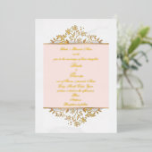 Mariage Softness Mariage Foil Invitations (Debout devant)