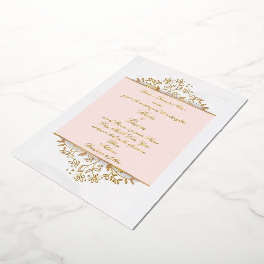 Mariage Softness Mariage Foil Invitations (Rotation)