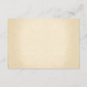 mariage souhaitant des cartes bien vintages (Dos)