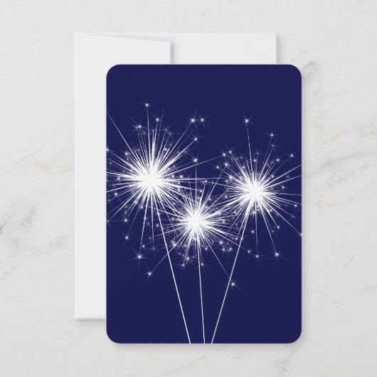 Mariage Sparkler RSVP 2 (Dos)