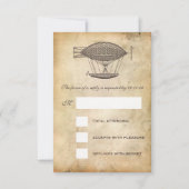 Mariage Steampunk RSVP Victorian Airship (Devant)