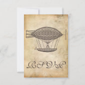 Mariage Steampunk RSVP Victorian Airship (Dos)