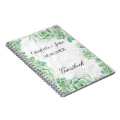 mariage succulent aquarelle Livre d'or (Côté Droit)