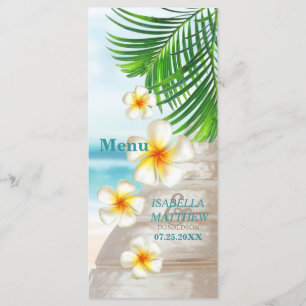 Mariage sur la Plage - Menu