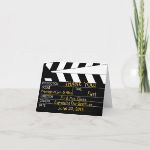 Mariage sur le thème de film Merci