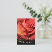 MARIAGE TABLE AFFECTATION CARTE D'INVITATION MODÈL (Debout devant)