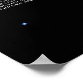 Mariage Tableau de siège en chute Stars Sapphire B (Coin)