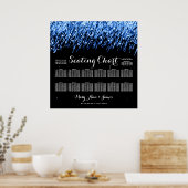 Mariage Tableau de siège en chute Stars Sapphire B (Cuisine)