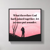 Mariage - Toile Emballée Premium (Gloss) (Recto)