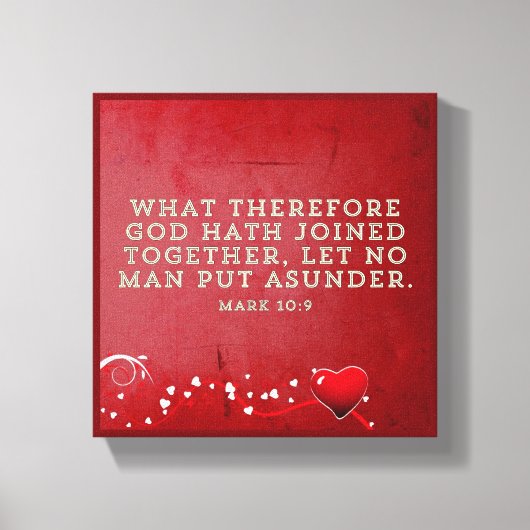 Mariage - Toile Emballée Premium (Gloss) (Recto)