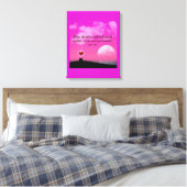 Mariage - Toile Premium Encadrée (Brillant) (Insitu(Chambre))