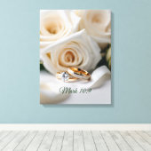 Mariage - Toile Premium sous cadre (Brillant) (Insitu (Plancher de Bois))