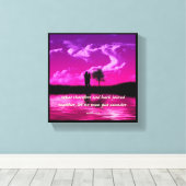 Mariage - Toile Premium sous cadre (Brillant) (Insitu (Plancher de Bois))