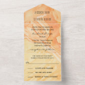 Mariage Tous N Un Invitation Fleurs fraîches (À l'intérieur)