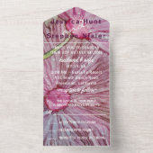 Mariage Tous N Une Invitation Florales fraîches (À l'intérieur)